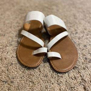 White Sandals